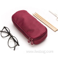 Good Quality Multi-function Makeup Pencil Bag Handle Cute Canvas Pencil Case